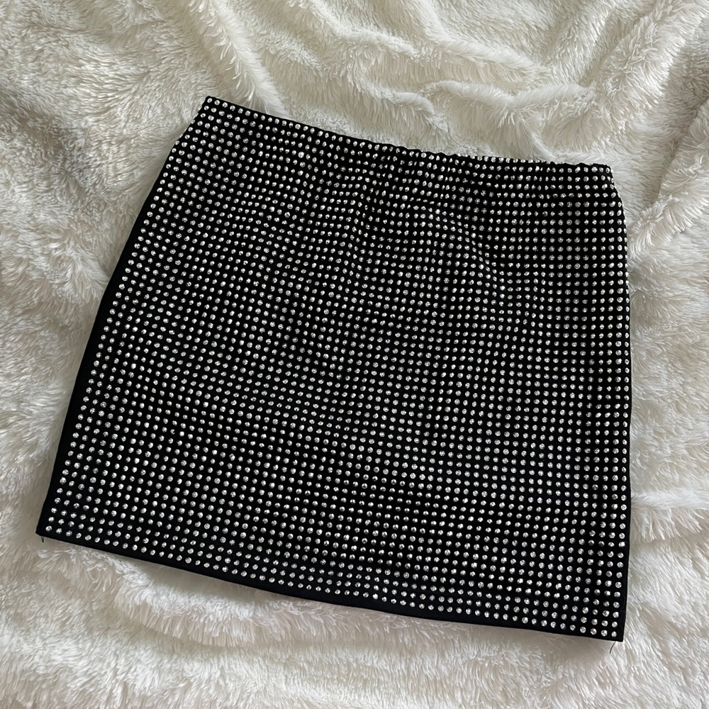 edikted ♡ trinity studded mini skirt
